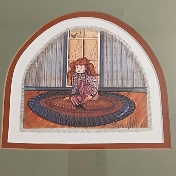 P. Buckley Moss 391/1000 1985 Professionally Matted, Framed, Signed Print - Picture 4 of 12